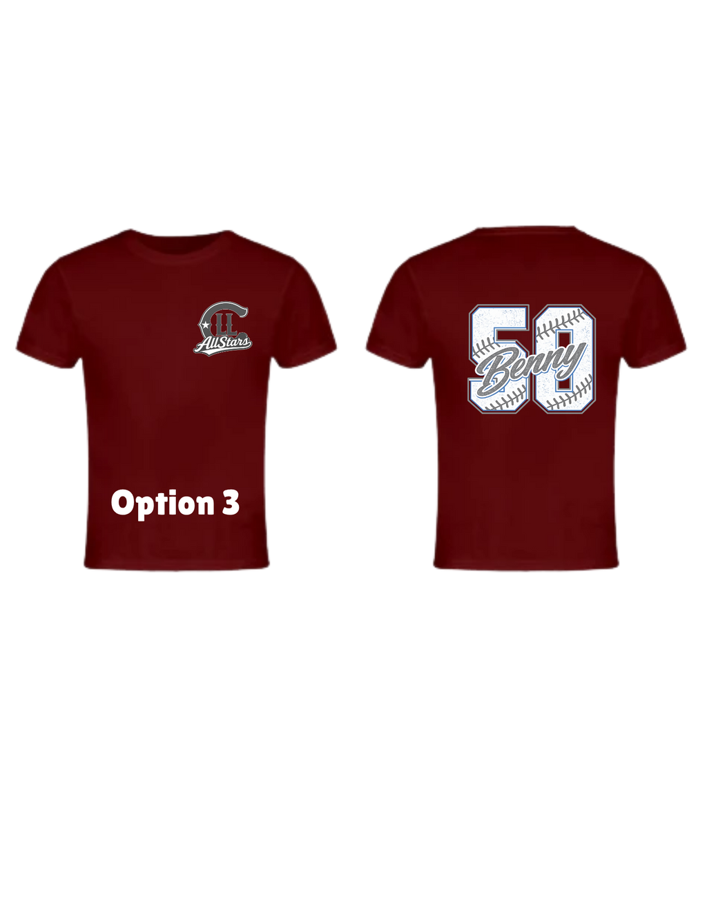 Claremont All Star Fan Gear CLL- T-Shirts