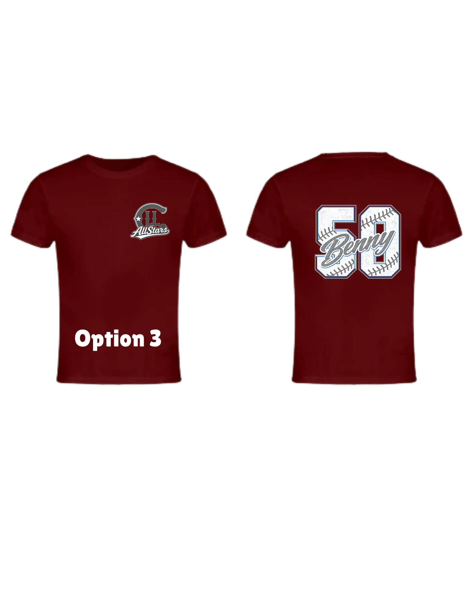 Claremont All Star Fan Gear CLL- T-Shirts